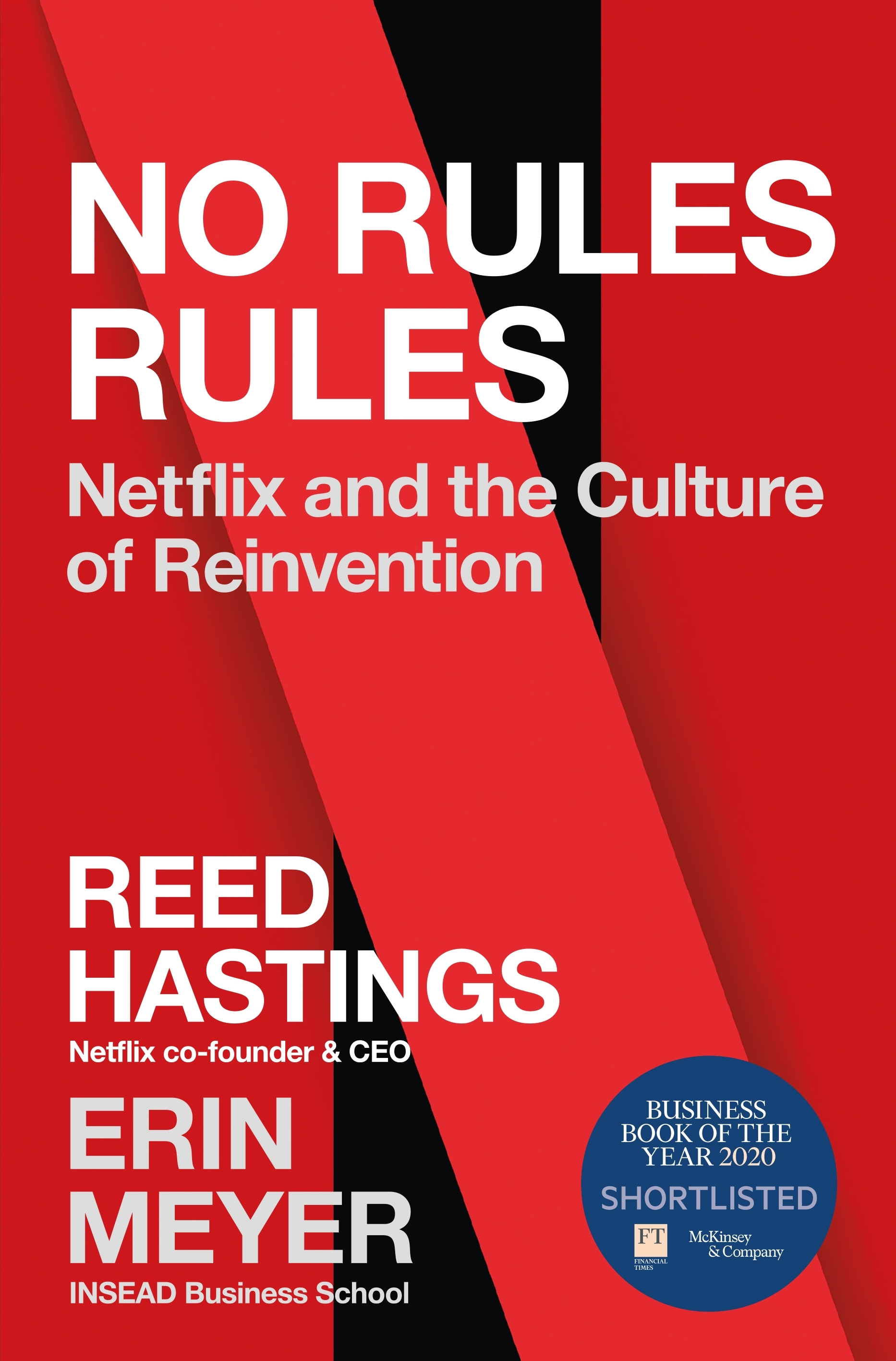 No Rules Rules: Netflix and the Culture of Reinvention by Reed Hastings, Erin Meyer