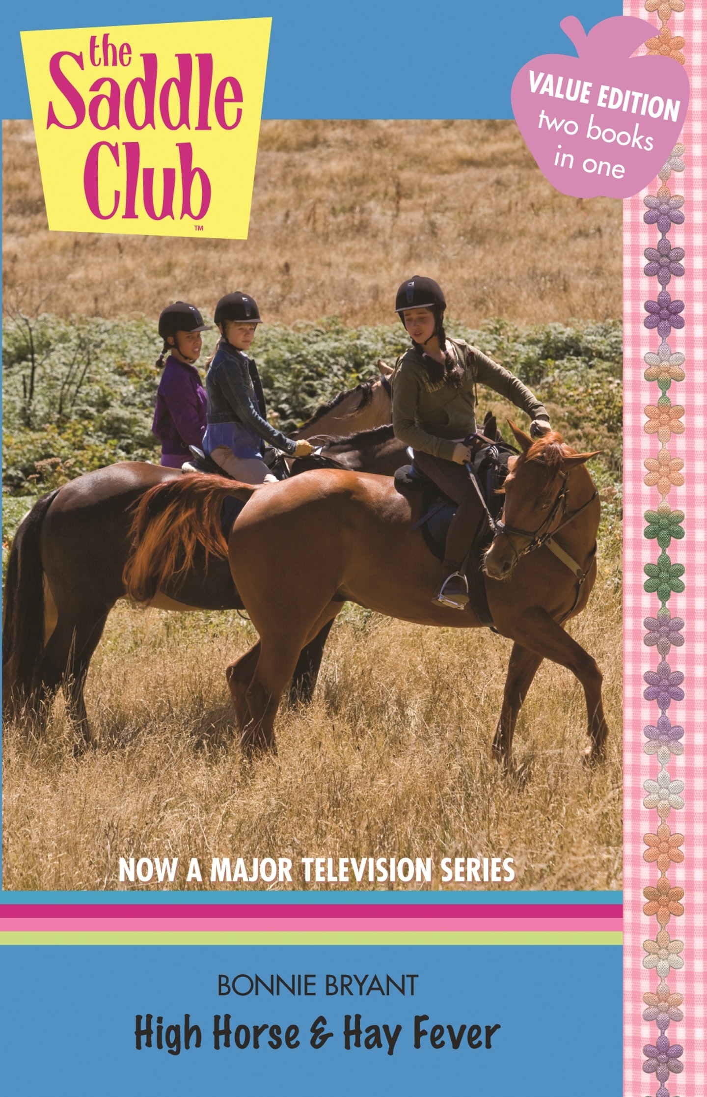 Saddle Club Bindup 5: Hoof Beat/Riding Camp by Bonnie Bryant Paperback Book Saddle Club Bindup 5: Hoof Beat/Riding Camp by Bonnie Bryant Paperback Book